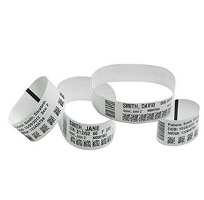 Pulseiras de identificação hospitalar Zebra